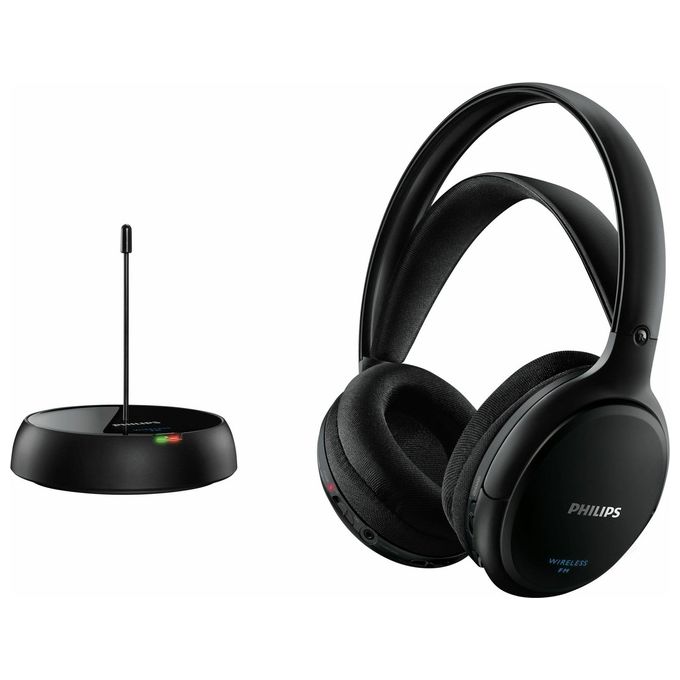 Philips SHC5200-10 Cuffia Hifi Wireless Nero