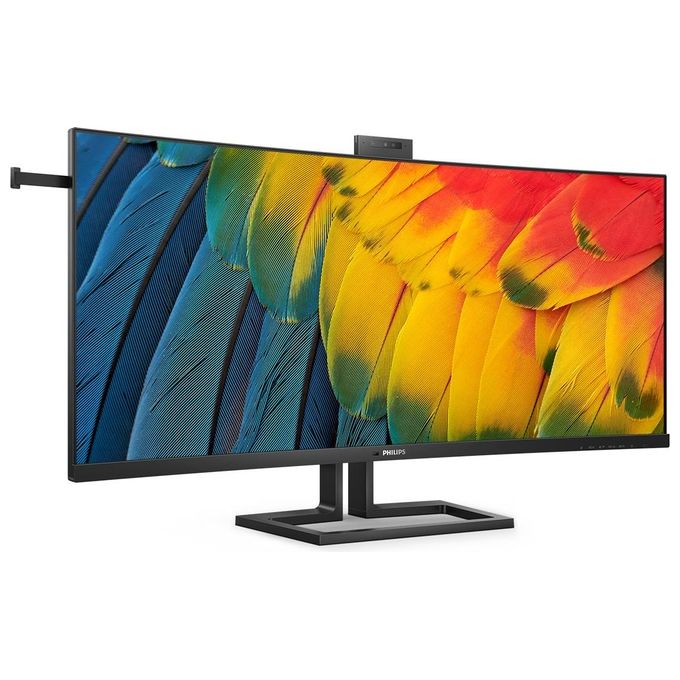 Philips 40B1U6903CH Monitor 40'' IPS Curvo 5K UHD 5120x2160 21:9 75Hz HDR10 Thunderbolt 4 Webcam 5MP Hub USB Docking colore Nero