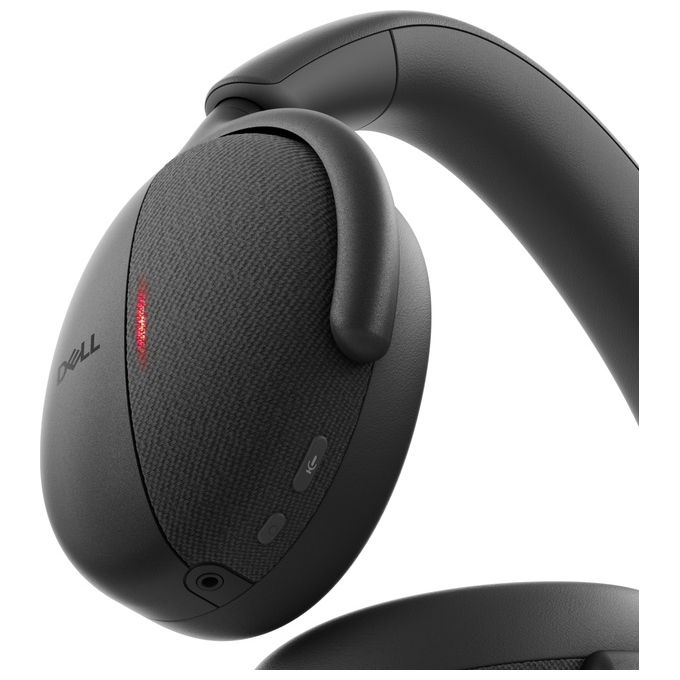 Dell WL7024 Auricolare con Cavo e Senza Cavo a Padiglione Usb Tipo-c Bluetooth Nero