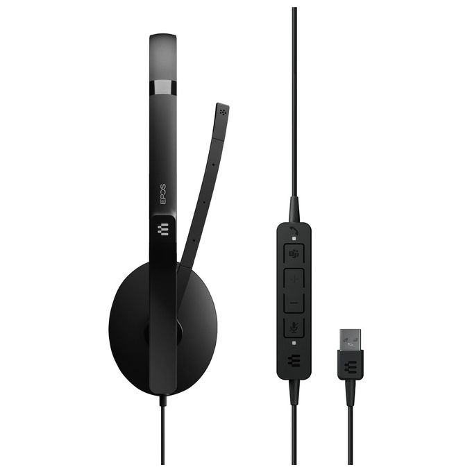 Sennheiser Adapt 160t Usb Ii Auricolare Cablato a Padiglione Ufficio Usb Tipo A Nero