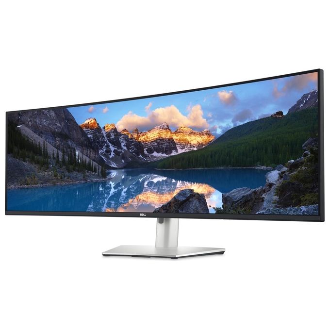 DELL UltraSharp U4924DW Monitor per Pc 49'' 5120x1440 Pixel 5K Ultra HD LCD Nero-Argento