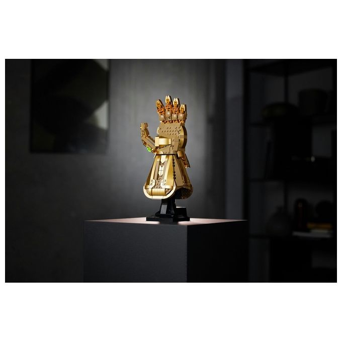 LEGO Super Heroes Marvel 76191 Guanto dell'Infinito di Thanos, Modello da Costruzione Avengers da Collezione, Set per Adulti