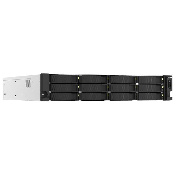Qnap TS-H1887XU-RP NAS Armadio 2U Collegamento Ethernet LAN Nero-Bianco E-2336