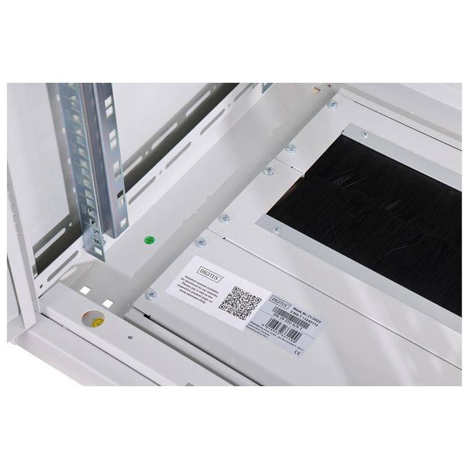 Digitus armadio 22 unita'  da pavimento linea professionale (a)1200 x (l)600 x (p)600 mm. colore grigio chiaro