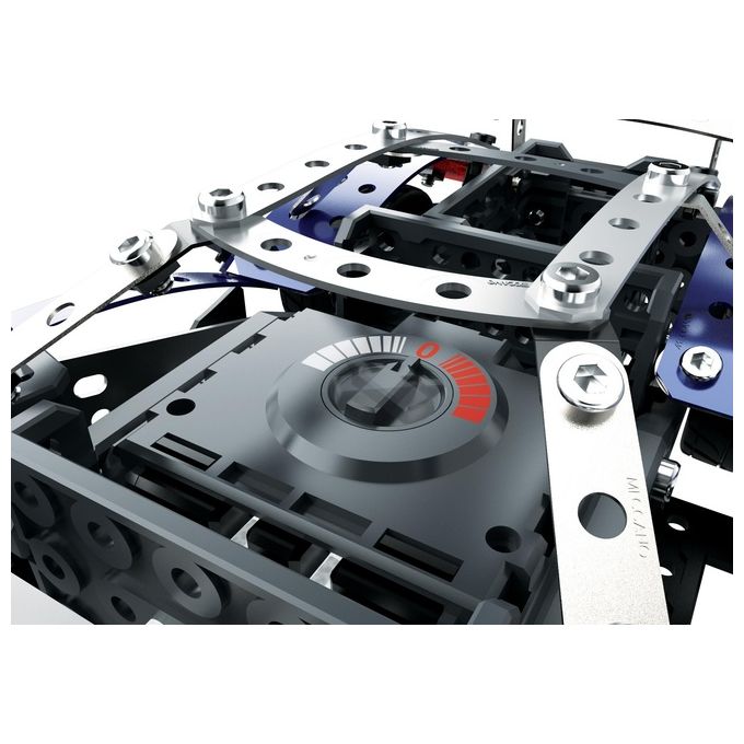 Meccano Multimodello da 25 Supercar Motorizzata Kit Di Costruzioni con 347 Pezzi Attrezzi e Fari Funzionanti