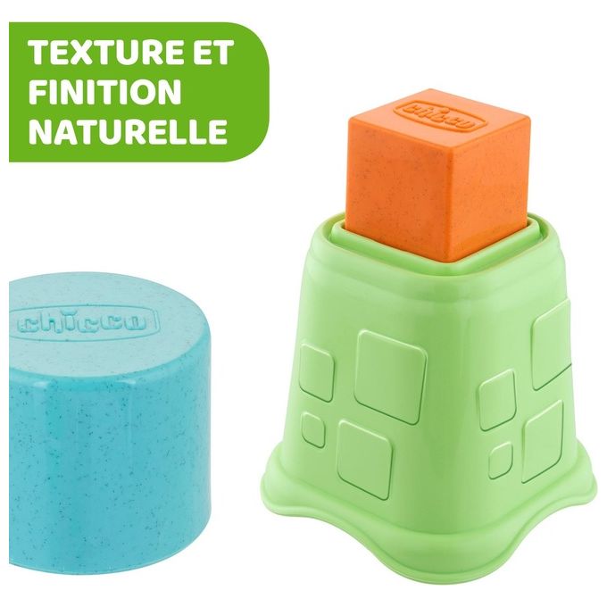 Chicco Gioco Tazze Impilabili 2-in-1 ECO+