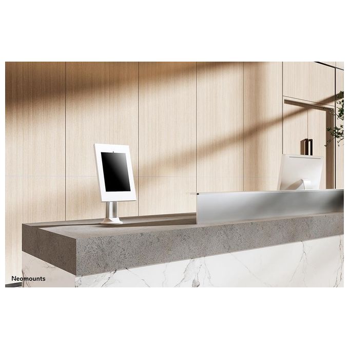 Neomounts by Newstar Supporto per Tablet da Tavolo Girevole per Tablet da 9.7-11'' Bianco