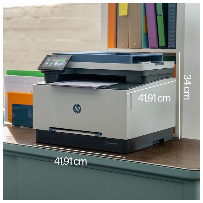 HP Color LaserJet Pro MFP 3302sdw Stampante Multifunzione Colore Laser 250 Fogli USB 2.0 Gigabit LAN Host USB 2.0 Wi-Fi