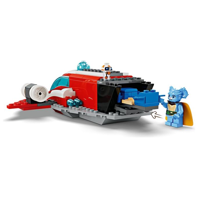 LEGO Star Wars 75384 The Crimson Firehawk, Starter Set con Astronave Giocattolo, Speeder Bike e 3 Personaggi, Regalo Bambini 4+