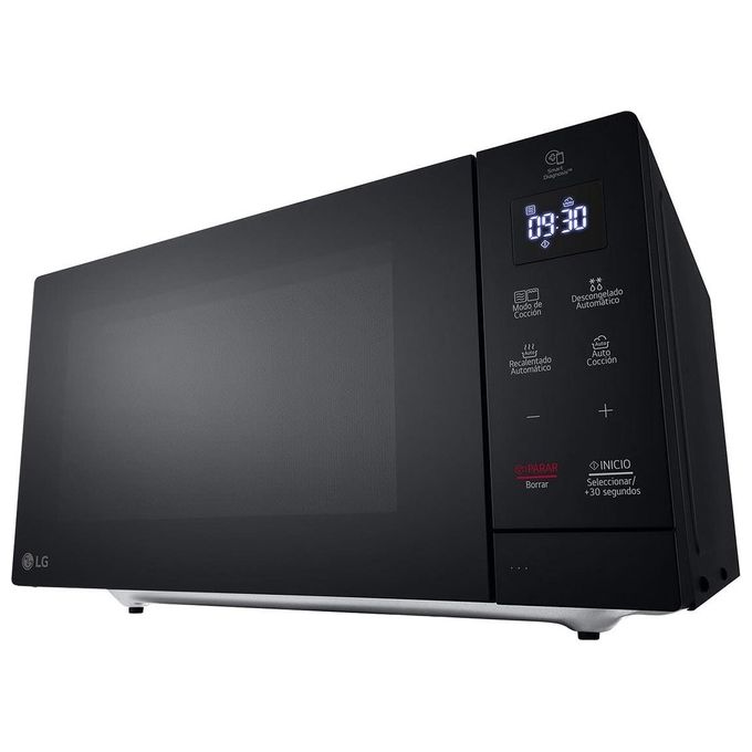 LG MH7032JAS NeoChef - Forno a Microonde con Grill 30 L, 900 W, Scongelamento Automatico e Ricette Preimpostate, Timer con Orologio e Smart Diagnosis, Colore Nero