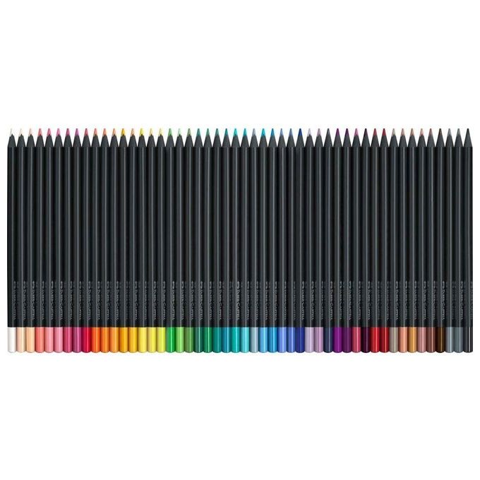 Faber Castell 50 Matite Colorate Blackedition