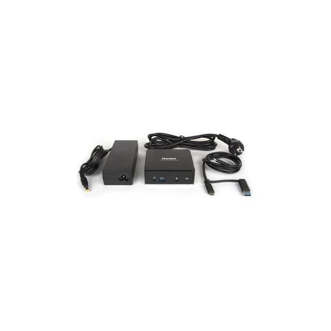 Hamlet HDKC-PD8000 Docking Doppia Interfaccia Usb-C e Usb-A Power Delivery 85W