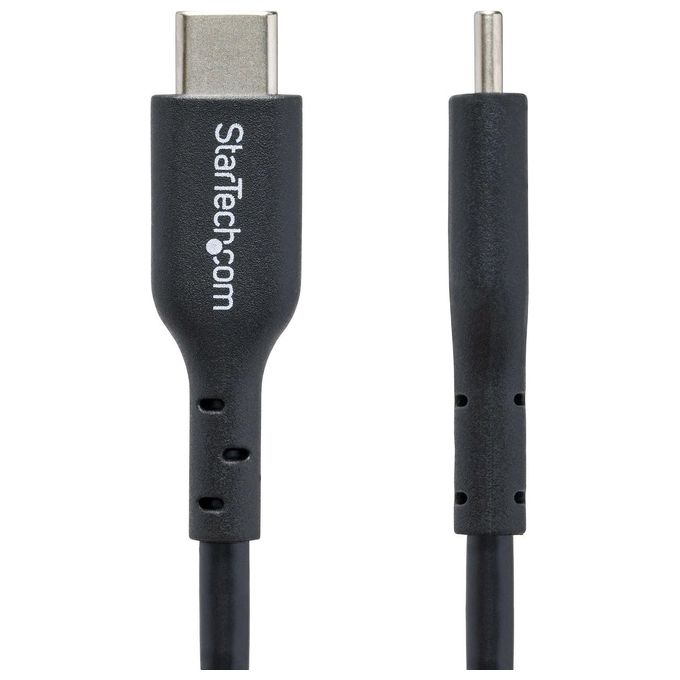 StarTech.com Cavo USB-C da 1mt Cavo di Ricarica USB-C cavo USB 2.0 Tipo-C per Laptop 60W 3A Power Delivery