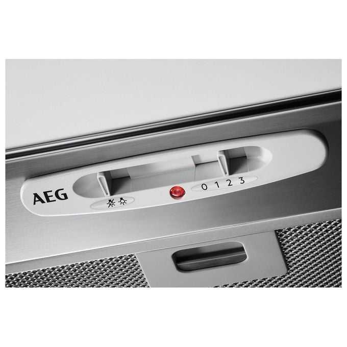 AEG DGB2531M Cappa Integrata Classe energetica D 3 Velocita' Portata 440 m3-h 52cm Inox Antimpronta