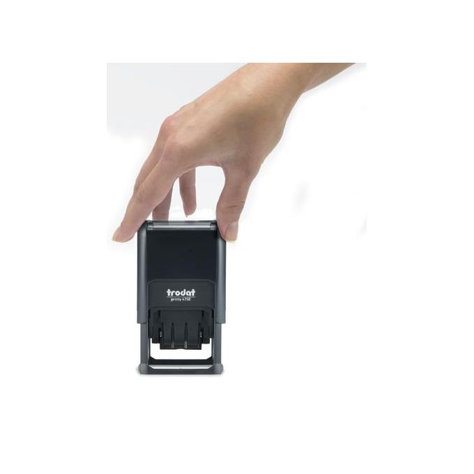 Trodat 4750 Datario Autoinchiostrante con Testo Bicolore Ricevuto-Pagato-Registrato