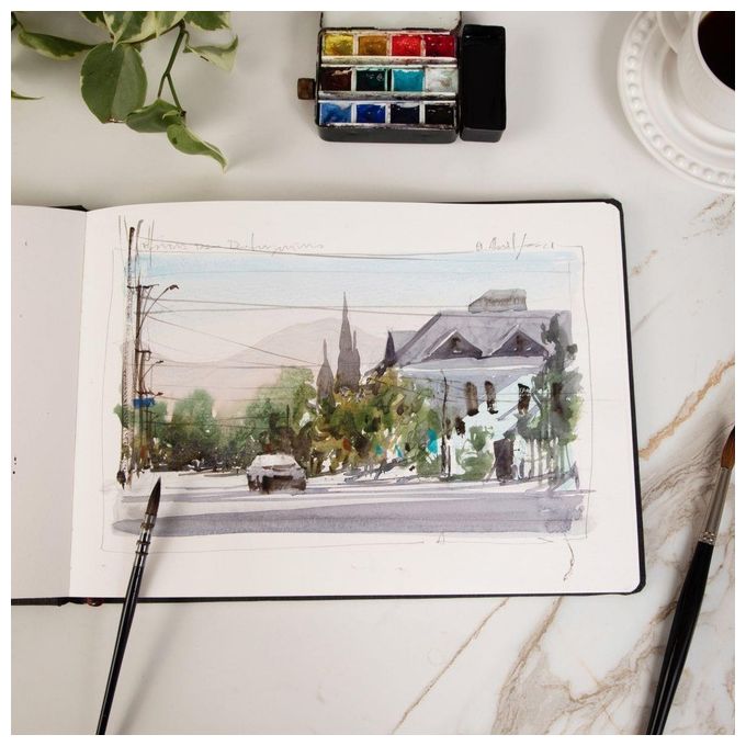 Hahnemuhle Watercolour Book A5 Formato Paesaggio 60 Pagine 200gr