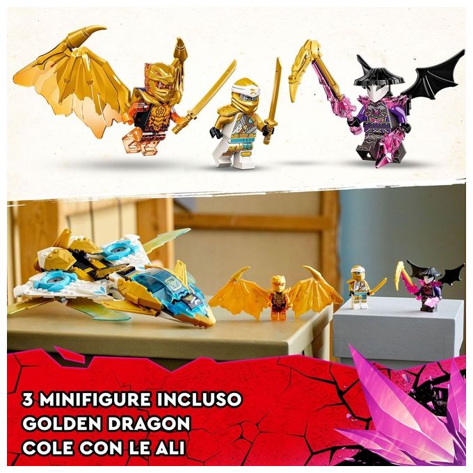 LEGO Il jet dragone d'oro di Zane