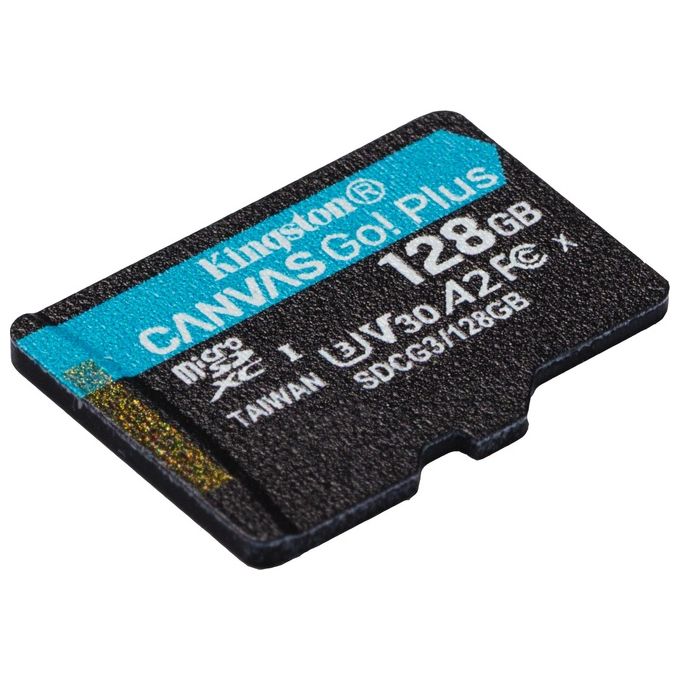 Kingston Technology Canvas Go! Plus Memoria Flash 128Gb MicroSD Classe 10 UHS-I