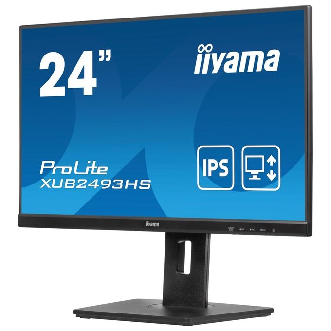 Iiyama ProLite XUB2493HS-B6 Monitor PC 23.8'' 1920x1080 Pixel Full HD LED Nero