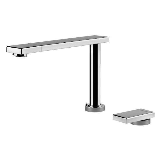 Foster 8499000 Eclipse Miscelatore monocomando abbattibile con canna e testina girevoli 360° e comando remoto Cromo