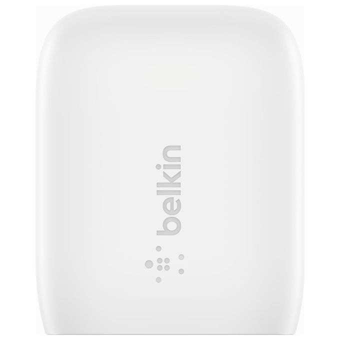 Belkin WCA006vf1MWH-B5 Caricabatterie da Parete con Pps Porta Usb-C PD 20W 1mt Pvc Bianco