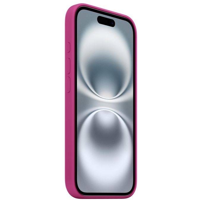 Apple Custodia MagSafe in Silicone per iPhone 16 Fucsia ​​​​​​​