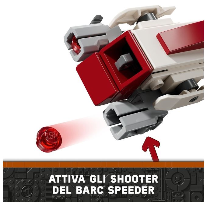 Lego Star Wars La Fuga del BARC Speeder