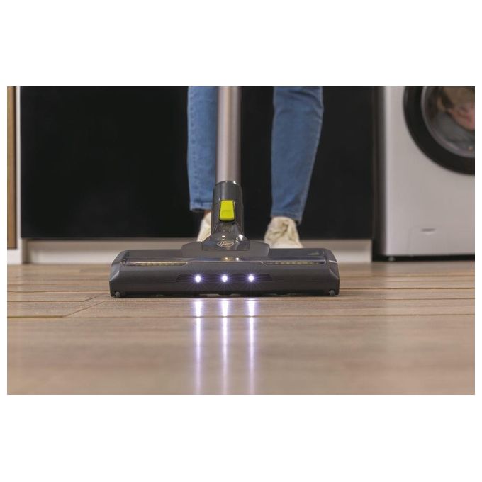 Hoover HF1 HF110H 011 Scopa Elettrica Senza Sacchetto 0.9 Litri 170W Argento-Rosso