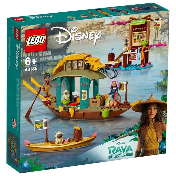 LEGO 43185 Disney Princess Barca di Boun 247 pezzi colore Multicolore