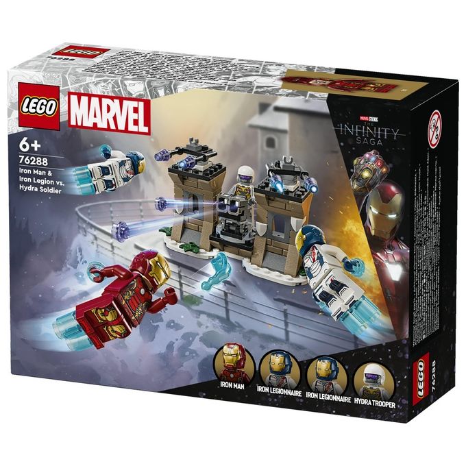 Lego Marvel Iron Man e Legione di Ferro Vs. Soldato Hydra