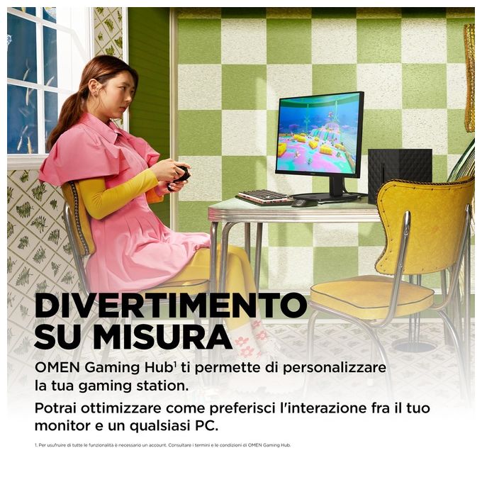 HP OMEN by HP 32q Monitor PC 31.5'' 2560x1440 Pixel Quad HD Nero