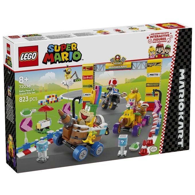 LEGO Super Mario Mario Kart: Pack Baby Peach e Gran Premio 72036