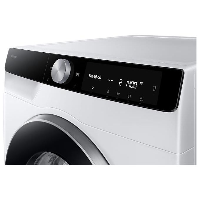 Samsung WW11DG6B25LKU3 ecobubble Lavatrice Frontale 11 Kg 1400 rpm Classe A Wi-Fi Vapore 72 dB (85x60x60 cm) colore Bianco