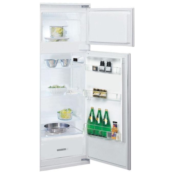 Whirlpool ART 3672 – Frigorifero Doppia Porta da Incasso 239 L, Classe E, Statico + Zona Fresca, (157,6 × 54 × 54,5 cm), Bianco