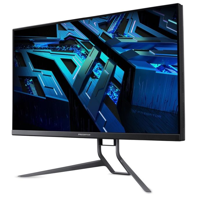 ACER Monitor Gaming Predator XB323KRVbmiiiiphuzx 32'' Flat 16:9 IPS Panel   Risoluzione 3840x2160 Frequenza 160Hz Tempo di Risposta 1ms-0.7ms (GTG Min.)  Input :4xHDMI(2.1) + 1xDP(1.4) + 1xType-C(90W) + Audio out + USB3.0x4+USB-B(2up 4down)  Speaker