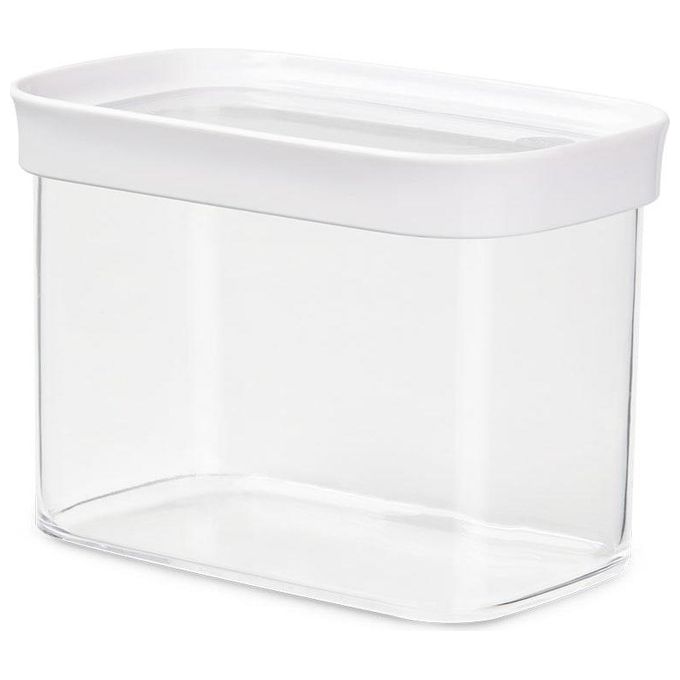 Emsa Barattolo 1 Litro Optima Dry Storage Chiusura Ermetica Bianco
