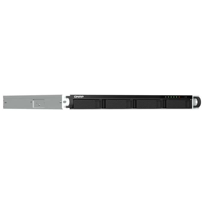 Qnap TS-464U NAS Rack 1U Collegamento Ethernet LAN Nero N5095