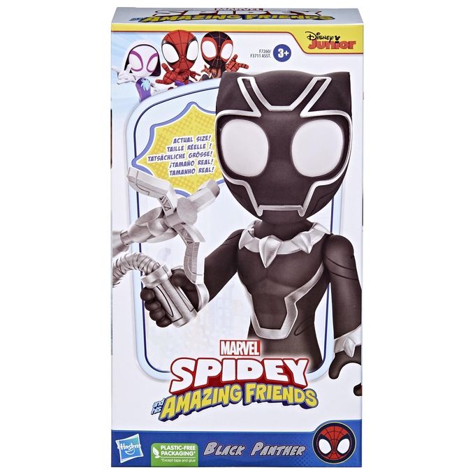 Hasbro Personaggio Spidey Mega Black Panther