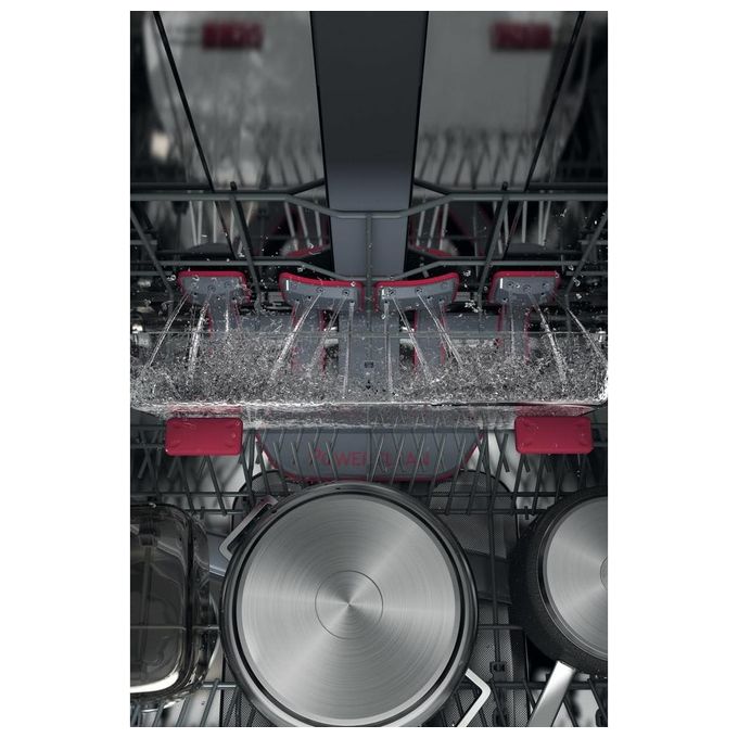 Whirlpool WFO 3O41 PL X Lavastoviglie a libera installazione 14 Coperti Classe energetica C 10 Programmi 60 cm Acciaio Inox