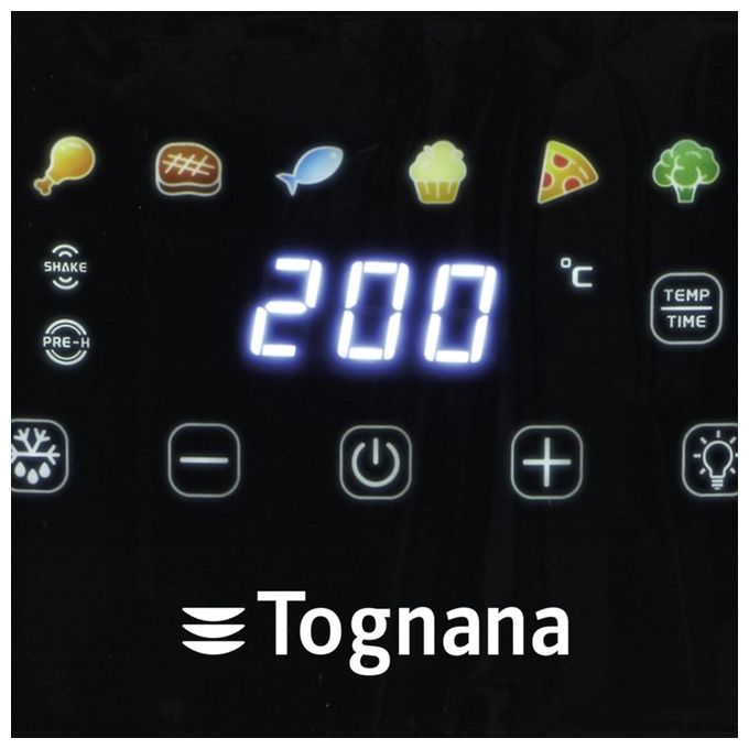 Tognana Friggitrice Iridea Air Fryer Champagne