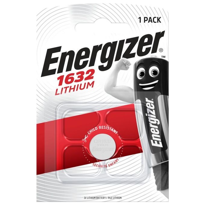 Energizer CR1632 Batterie a Bottone al Litio da 3V
