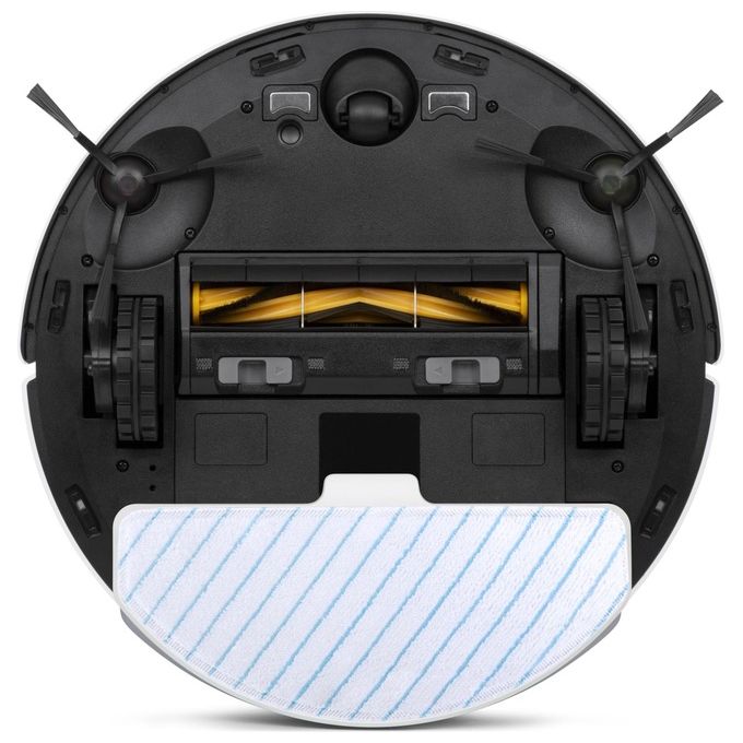 Ecovacs Deebot T9 - Robot aspirapolvere laser con mop, capacita' 0,42 L, autonomia 175 min, Wi‑Fi + app, mappatura 3D, 67 dB, Bianco