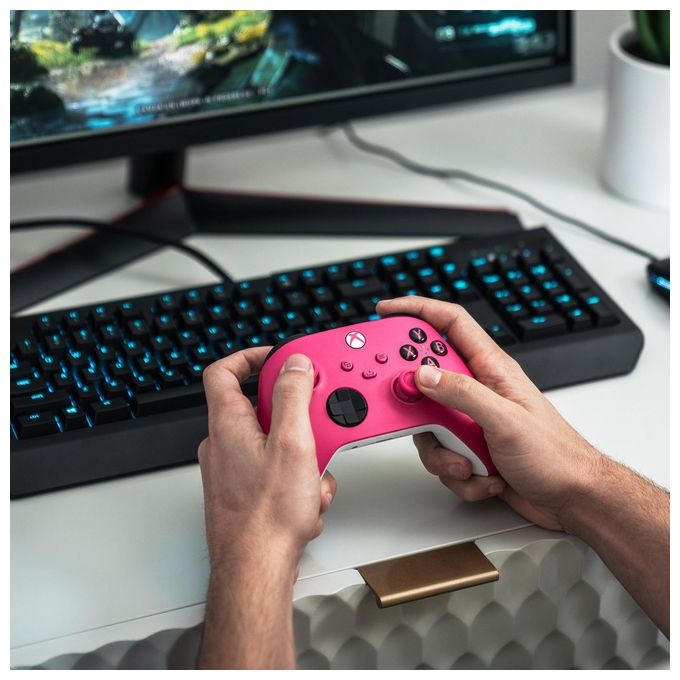 Microsoft Controller Wireless per Xbox Deep Pink