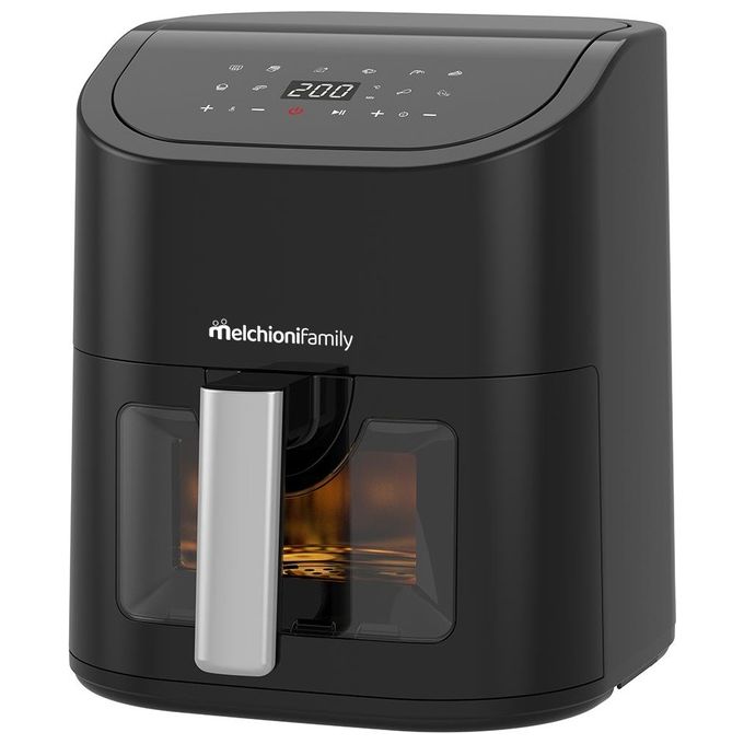 Melchioni Friggitrice Bella Mbriana 1800W Capacita 9 Litri Fino a 200 Gradi