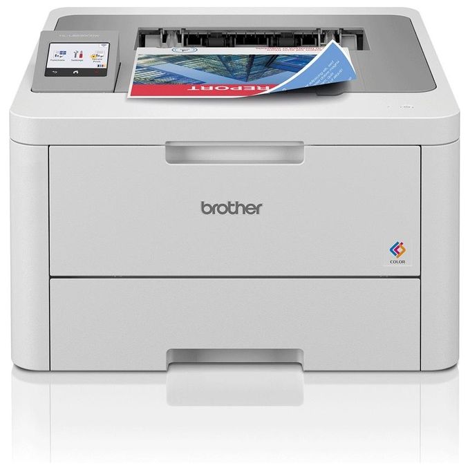 Brother HLL8230CDWRE1 Stampante a 30 ppm mono e a colori. 512 MB. Duplex automatico. Display touch da 6.8 cm. WiFi. 250 pagine cassetto std - MP da 30 pagine