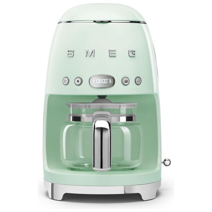 Smeg DCF02PGEU Macchina per Caffe' Automatica con Filtro 1.4 Litri Verde Acqua