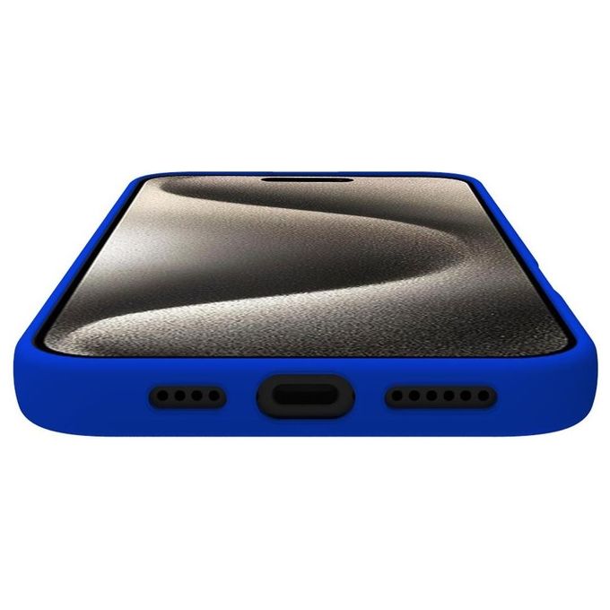 Celly Cromo Cover per iPhone 16 Plus Blu