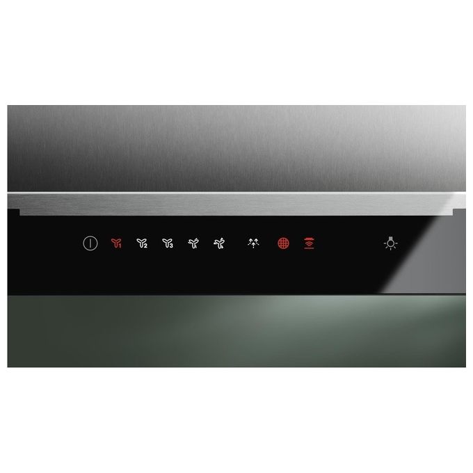 Electrolux KFTB19X Cappa a Camino Classe energetica A+ 5 Velocita' Aspirante o Filtrante SilenceTech Funzione Breeze 90 cm Inox