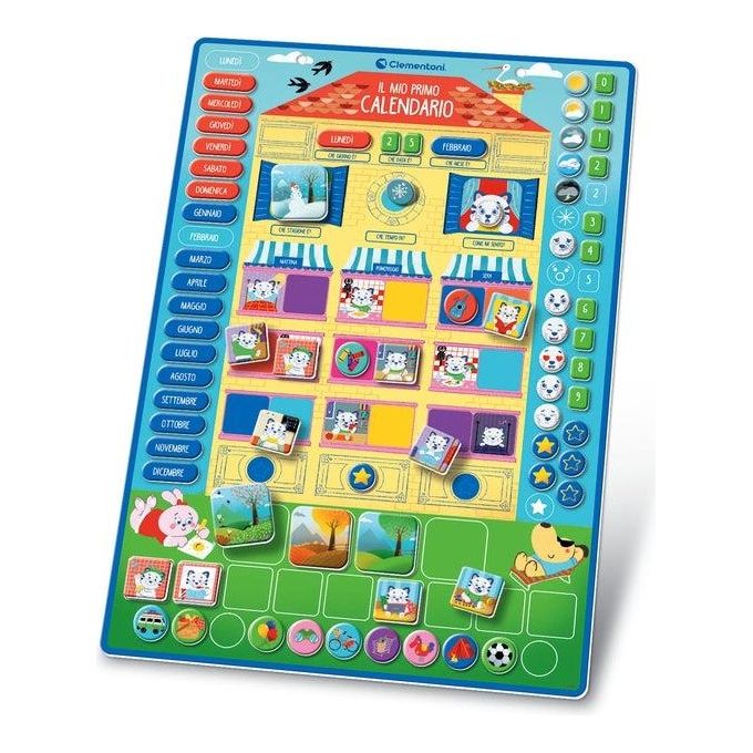 Clementoni Sapientino Primo Calendario Magnetico