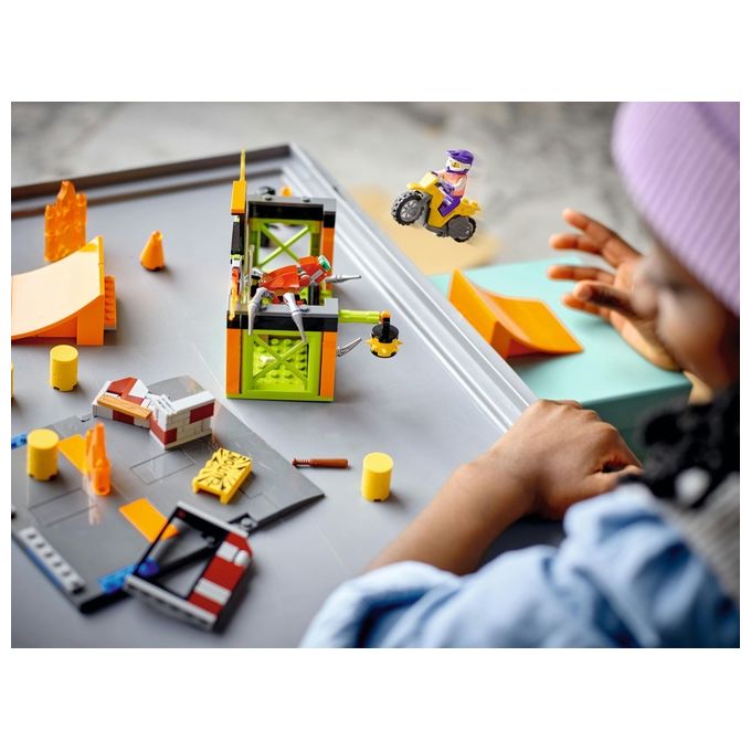 LEGO Giocattoli e Prima Infanzia LEGO City Stunt Park per avventure emozionanti e azione inarrestabile
